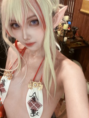 [阿呀被发现了Aya&小和甜酒] 年夕旗袍双人御守_182