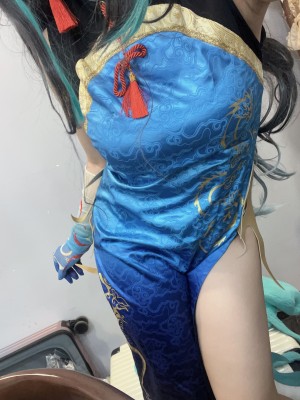 [阿呀被发现了Aya&小和甜酒] 年夕旗袍双人御守_151