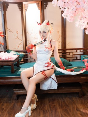 [阿呀被发现了Aya&小和甜酒] 年夕旗袍双人御守_014