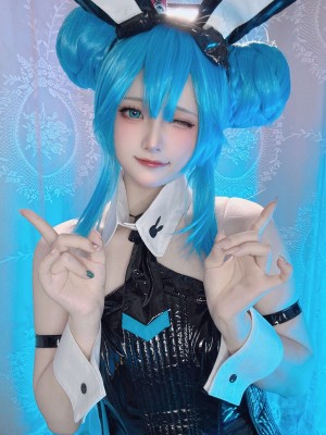 屿鱼 初音 兔女郎_17