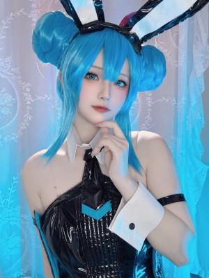 屿鱼 初音 兔女郎_22