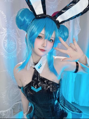 屿鱼 初音 兔女郎_19