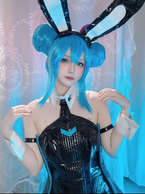 屿鱼 初音 兔女郎_11
