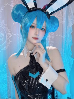 屿鱼 初音 兔女郎_25
