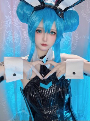 屿鱼 初音 兔女郎_27