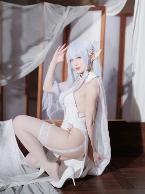 封疆疆 阿尔比恩旗袍_05