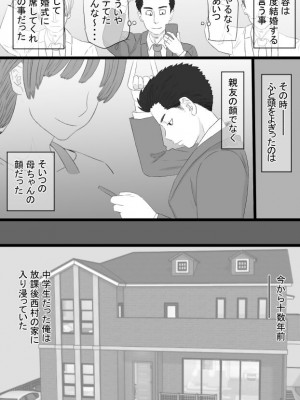 [金珠狼 (タマロウ)] 推しママ〜Re憧れだった西村の母ちゃんで童貞を卒業した話〜_03