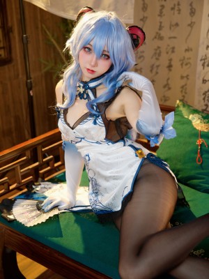 屑雪雪鸭 - 甘雨青花瓷旗袍[50P-199MB]_18