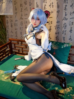 屑雪雪鸭 - 甘雨青花瓷旗袍[50P-199MB]_15