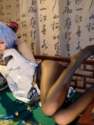 屑雪雪鸭 - 甘雨青花瓷旗袍[50P-199MB]_45