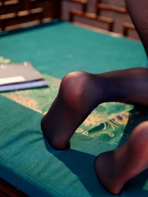 屑雪雪鸭 - 甘雨青花瓷旗袍[50P-199MB]_48