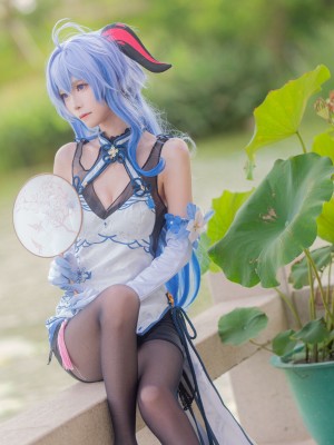 坂坂白 甘雨 genshin_12