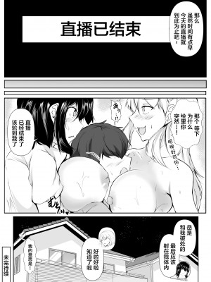 [石ケンピ (イッシー13)] 僕の家が幼馴染のお姉ちゃん達の配信部屋にされてる件 [我一个人汉化]_33