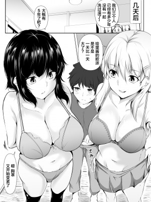 [石ケンピ (イッシー13)] 僕の家が幼馴染のお姉ちゃん達の配信部屋にされてる件 [我一个人汉化]_35