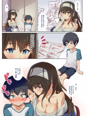 [ヨナカWorks (椎名深夜)] エッチな家庭教師鷺沢文香 (アイドルマスター シンデレラガールズ)｜色色家教鹭泽文香 [中国翻訳]_2