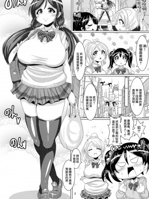 (C89) [新春山東省 (ぶかつ)] のんたんと僕と愛と性活 (ラブライブ!) [路过的骑士汉化组]_04