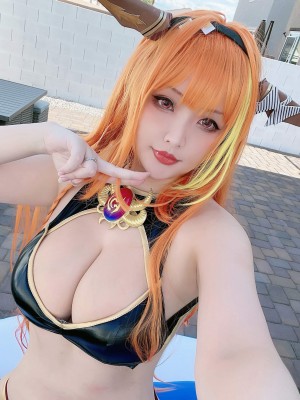 Hana Bunny - Kiryu Coco Swimsuit_12