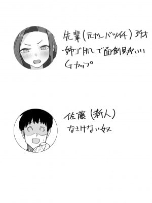 [枕木ざぶとん] 憧れの元ヤンの先輩が押しに弱すぎる件-キツめの熟女があまあまセックスするまで-_03