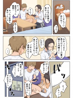 [藤崎チロ] 熟女の叔母さんにカワイイを連呼しちゃうヤバい甥っ子の話_014