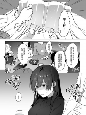 [ねぎやしき (萌葱)] 地味娘×チャラ男先輩×いちゃラブセックス [中国翻訳]_02