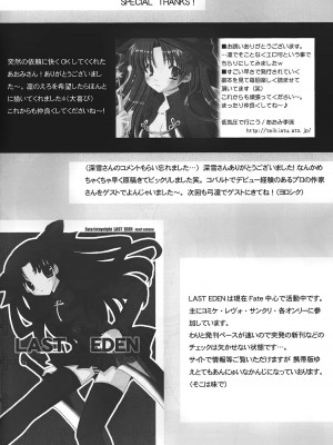 (Cレヴォ36) [LAST EDEN (天音真理)] FALL IN DESTINY (Fate／stay night) [中国翻訳]_31