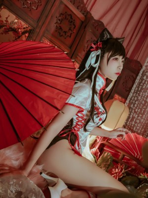 二佐Nisa 碧蓝航线 爱宕旗袍_06
