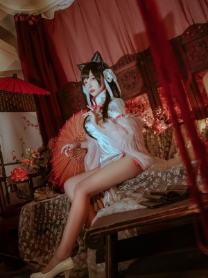 二佐Nisa 碧蓝航线 爱宕旗袍_25