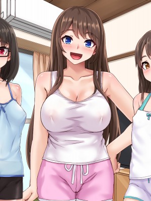 (同人CG集) [あっぱーきゃんでぃー (シノブ)] 幼なじみの三姉妹とセックス三昧_420__006