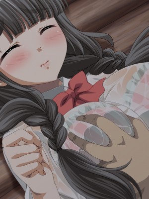 (同人CG集) [マンチン堂 (まる。)] ブラ透け女子学生と嵐の夜に…_095_017