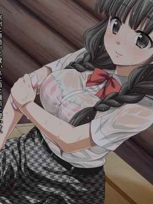 (同人CG集) [マンチン堂 (まる。)] ブラ透け女子学生と嵐の夜に…_009_008