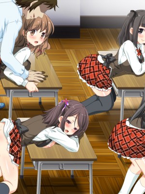 (同人CG集) [マンチン堂] 無自覚エロっ娘だけ集めた学校へ種付け要員として招かれました_120