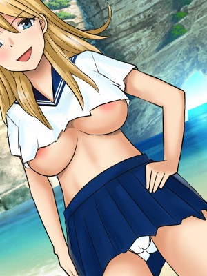 (同人誌) [東京漫画研究所 (練馬博士)] 桃色島 修学旅行で乗った遊覧船が遭難、辿り着いた無人島には3人のJKと僕だけ_036