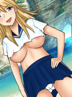 (同人誌) [東京漫画研究所 (練馬博士)] 桃色島 修学旅行で乗った遊覧船が遭難、辿り着いた無人島には3人のJKと僕だけ_037