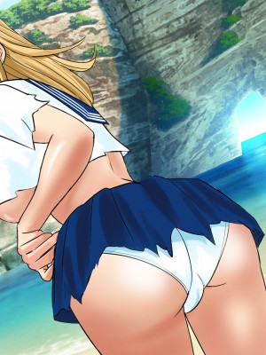 (同人誌) [東京漫画研究所 (練馬博士)] 桃色島 修学旅行で乗った遊覧船が遭難、辿り着いた無人島には3人のJKと僕だけ_n_035