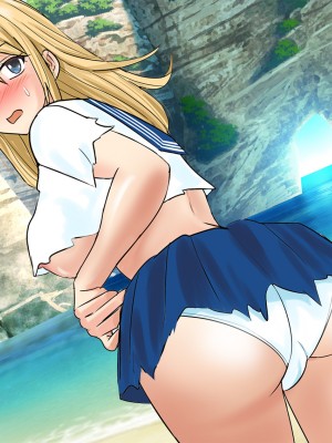 (同人誌) [東京漫画研究所 (練馬博士)] 桃色島 修学旅行で乗った遊覧船が遭難、辿り着いた無人島には3人のJKと僕だけ_n_037