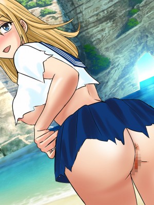 (同人誌) [東京漫画研究所 (練馬博士)] 桃色島 修学旅行で乗った遊覧船が遭難、辿り着いた無人島には3人のJKと僕だけ_n_040