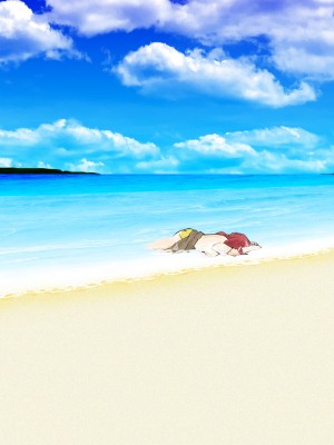 (同人誌) [東京漫画研究所 (練馬博士)] 桃色島 修学旅行で乗った遊覧船が遭難、辿り着いた無人島には3人のJKと僕だけ_n_092