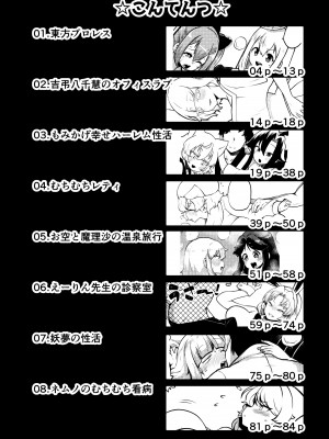 [少女落描中 (暇人のいず)] スケベな幻想少女集7 (東方Project) [DL版]_004