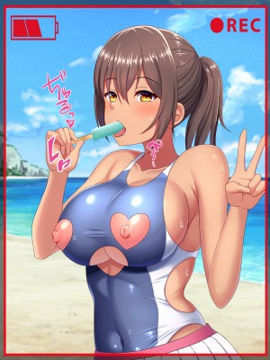 [つるつるいっぱい] 罰として夏休みの間、水泳部の性処理係になった彼女～ご褒美夏合宿編～ [爱骑士个人汉化]_388