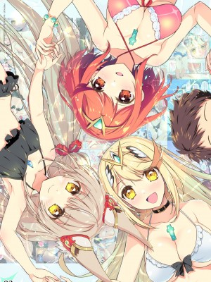 [わつき屋 (わつきるみ、結城成)] RE：COLORS!#05 彼女が水着にきがえたら楽園にいちばん近い島!？ (ゼノブレイド2、ゼノブレイド3) [DL版]_03