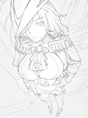 [Frozenspiderlily] Clorinde - Secretly In The Hallway... (Genshin Impact)_25