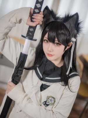 Halo_酱 - 碧蓝航线 爱宕校服_08
