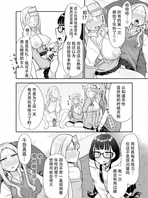 [摩訶の巣窟 (摩訶乃ムッチ)] ふたなりな事が友人にバレていて…[中国翻訳]_027