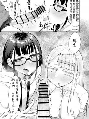 [摩訶の巣窟 (摩訶乃ムッチ)] ふたなりな事が友人にバレていて…[中国翻訳]_060