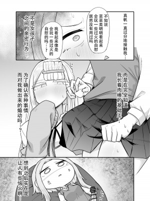 [摩訶の巣窟 (摩訶乃ムッチ)] ふたなりな事が友人にバレていて…[中国翻訳]_028