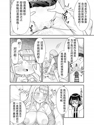 [摩訶の巣窟 (摩訶乃ムッチ)] ふたなりな事が友人にバレていて…[中国翻訳]_031