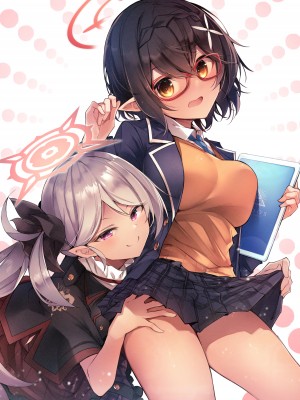 [碧猫 (みどり)] わるい子3 (ブルーアーカイブ)｜坏孩子 3 [粽子憨憨汉化] [DL版]_26