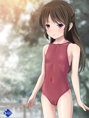 [Sage (りゅんぬ)] 発禁少女～田舎の【スク水濡れ透け美少女】を撮影と騙し生ハメ中出しガチ交尾しまくった話～_43