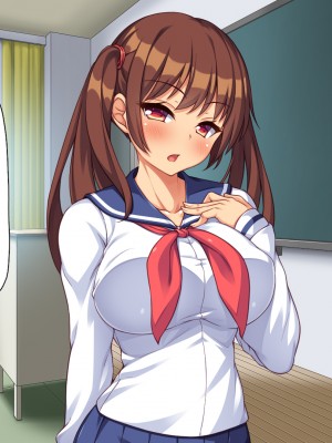 (同人CG集) [汁っけの多い柘榴] クソ生意気な妹達に催眠アプリを使ったら妊娠競争が始まった!_CG_04_30