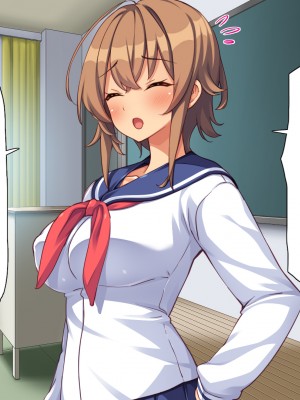 (同人CG集) [汁っけの多い柘榴] クソ生意気な妹達に催眠アプリを使ったら妊娠競争が始まった!_CG_06_28